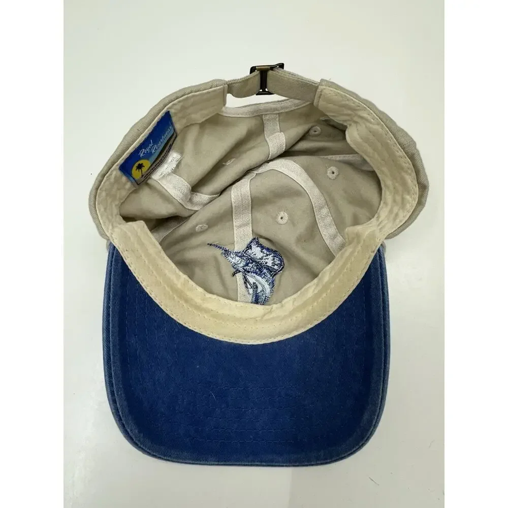 Royal Resortwear Baseball Hat Florida Embroidered Marlin Adjustable Cap